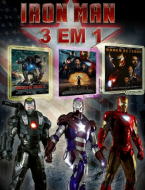 Coleo Digital Homem de Ferro Todos os Filmes Completo Dublado