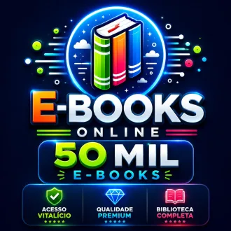 Mega pacote com 50 mil E-books de todos os G�neros