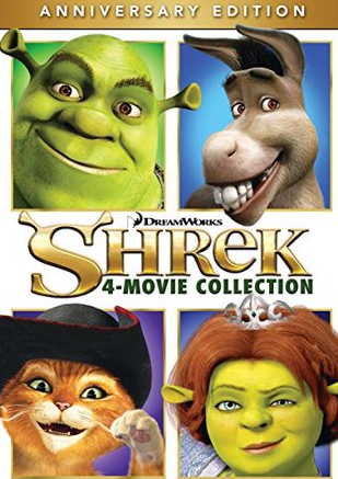 Coleo Digital Shrek Todos os Filmes Completo Dublado