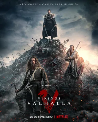 Cole��o Digital Vikings: Valhalla Todas Temporadas Completo Dublado