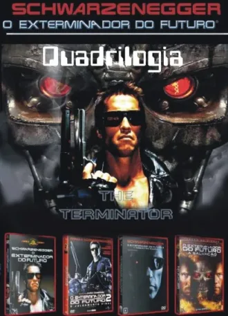 Cole��o Digital O Exterminador do Futuro Todos os Filmes Dublado