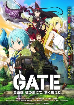 Coleo Digital Gate Jieitai Kanochi Nite Todos Episdios Completo