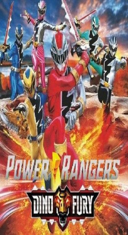 Cole��o Digital Power Rangers Dino Fury Todos Epis�dios Completo Dublado