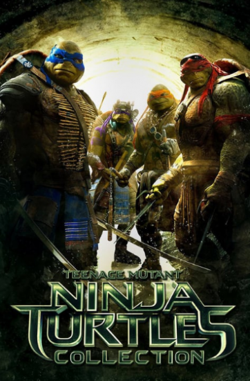 Coleo Digital Tartarugas Ninjas Todos os Filmes Completo Dublado