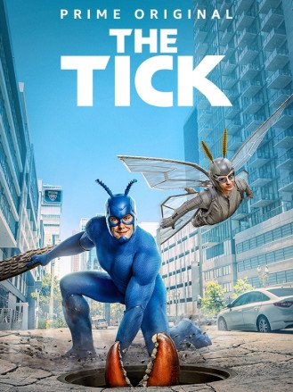 Cole��o Digital The Tick Todas Temporadas Completo Dublado
