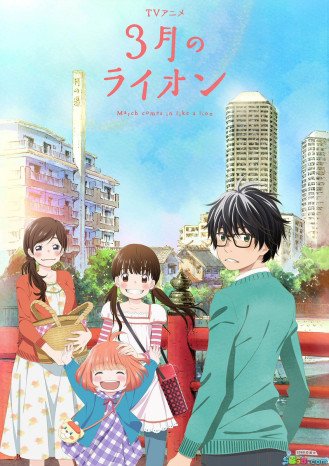 Cole��o Digital 3-Gatsu Todos Epis�dios Completo 