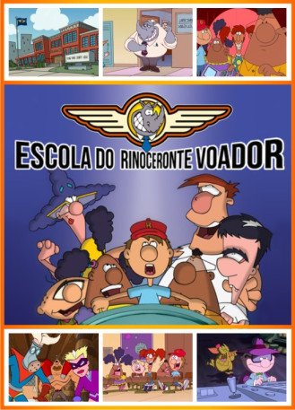 Cole��o Digital Escola do Rinoceronte Voador Completo Dublado