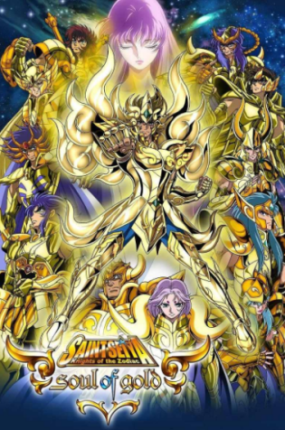 Cole��o Digital Os Cavaleiros do Zodiaco Soul of Gold Completo