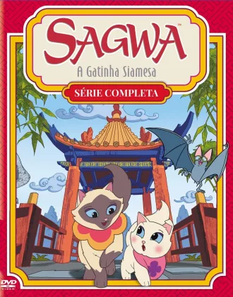 Cole��o Digital Sagwa, A Gatinha Siamesa Completo Dublado