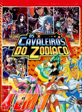 Cole��o Digital Os Cavaleiros do Zod�aco Todos Epis�dios Completo Dublado