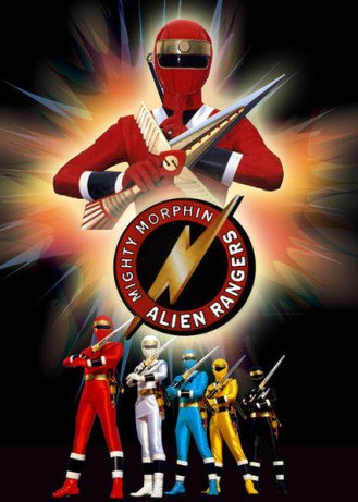 Cole��o Digital Power Rangers Alien Rangers Todos Epis�dios Completo Dublado