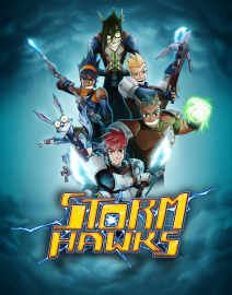 Coleo Digital Storm Hawks Completo Dublado