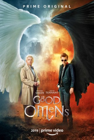 Cole��o Digital Good Omens Todas Temporadas Completo Dublado