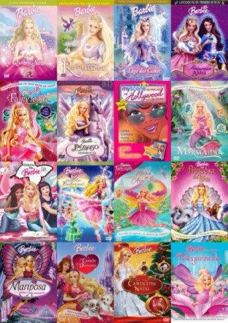 Cole��o Digital Barbie Todos os Filmes Completo Dublado