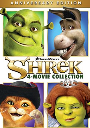Cole��o Digital Shrek Todos os Filmes Completo Dublado
